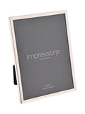 Widdop crackled silver photo frame 6x8, imported from the UK