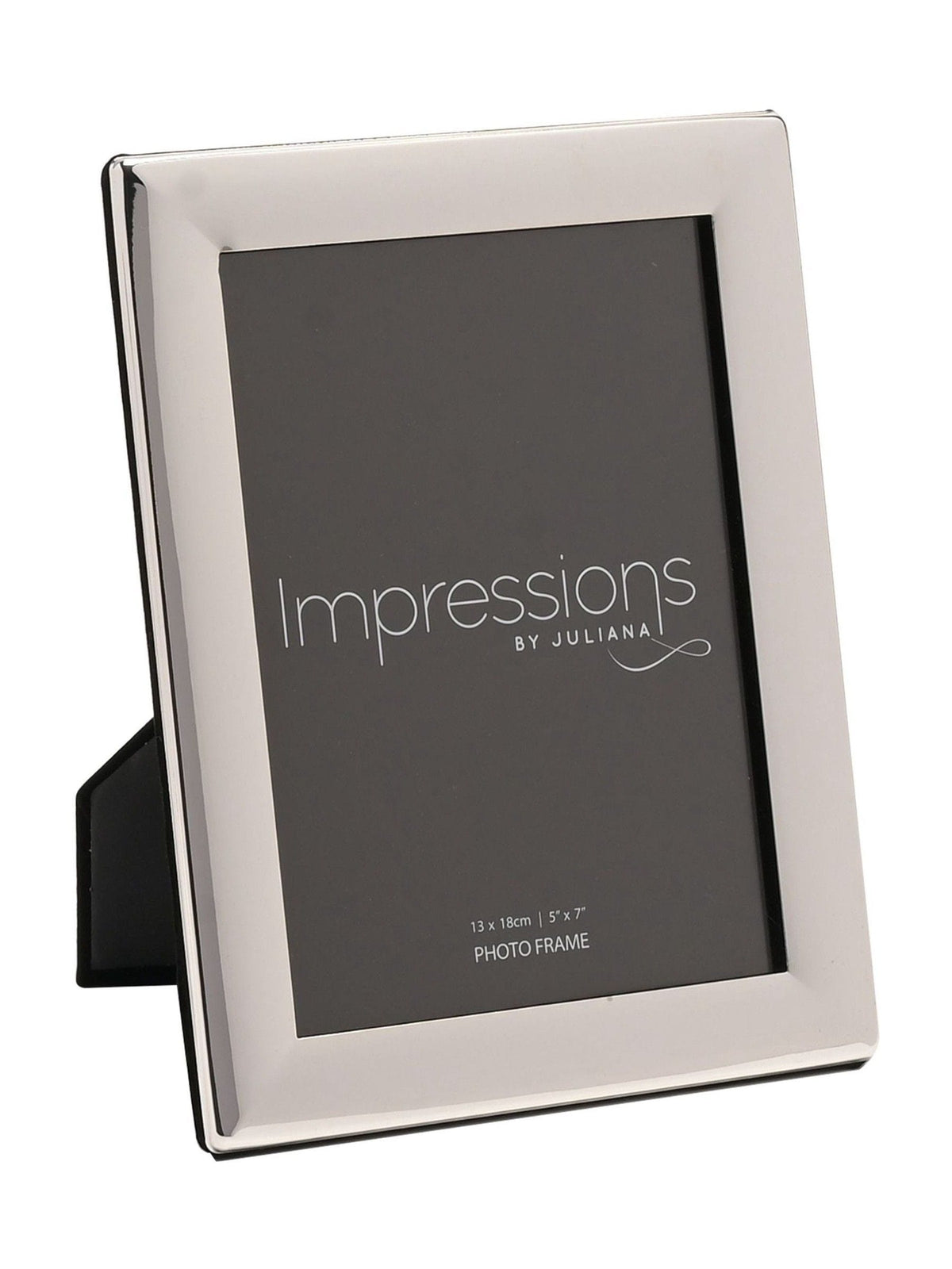 Widdop silver curved edge photo frame 5x7 inch (British brand)