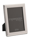 Widdop silver curved edge photo frame 5x7 inch (British brand)