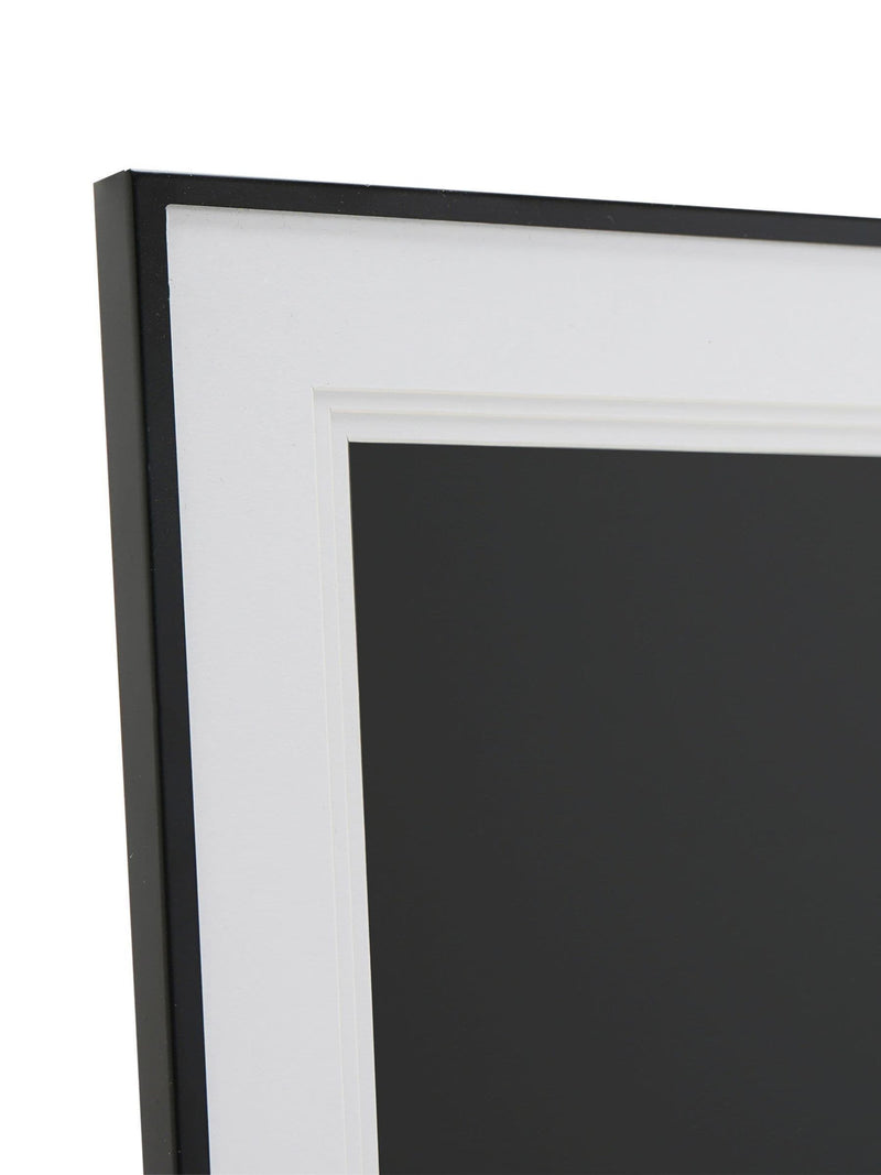 Widdop black aluminium 5x7 photo frame - British product