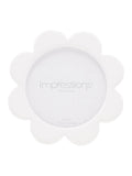 Widdop white flower shaped acrylic photo frame - British product