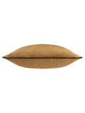 Furn Meridian velvet cushion caramel chocolate 55x55cm, UK version