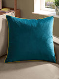 Furn Caramel/Chocolate Meridian Velvet Feather Cushion 55 x 55cm