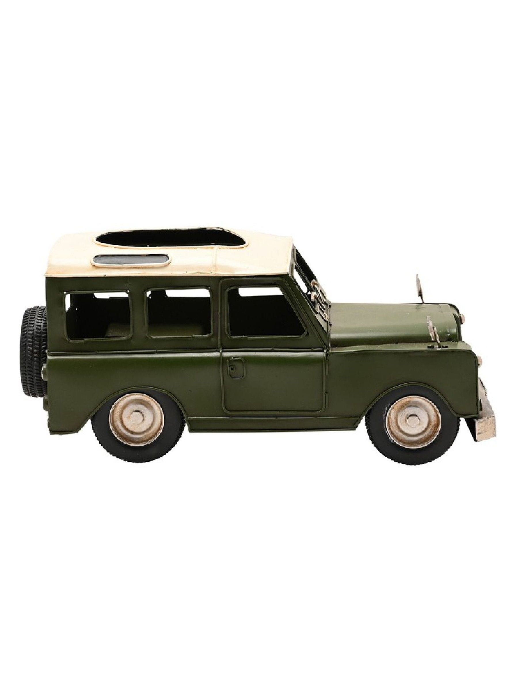 Widdop Green 4X4 metal wine holder - British product