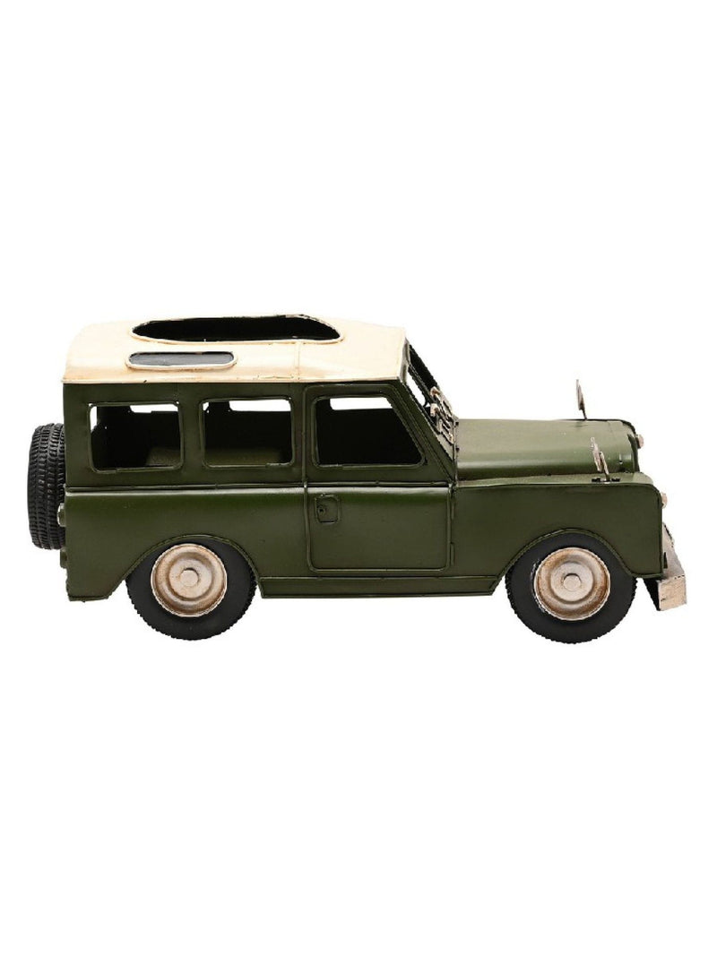 Widdop Green 4X4 metal wine holder - British product