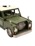 Widdop Green 4X4 metal wine holder - British product