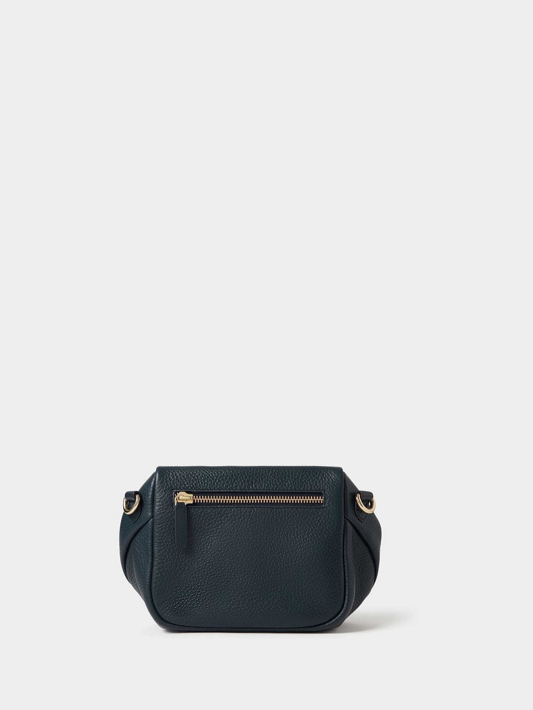 Osprey London Blue The Crumple Leather Sling Bag