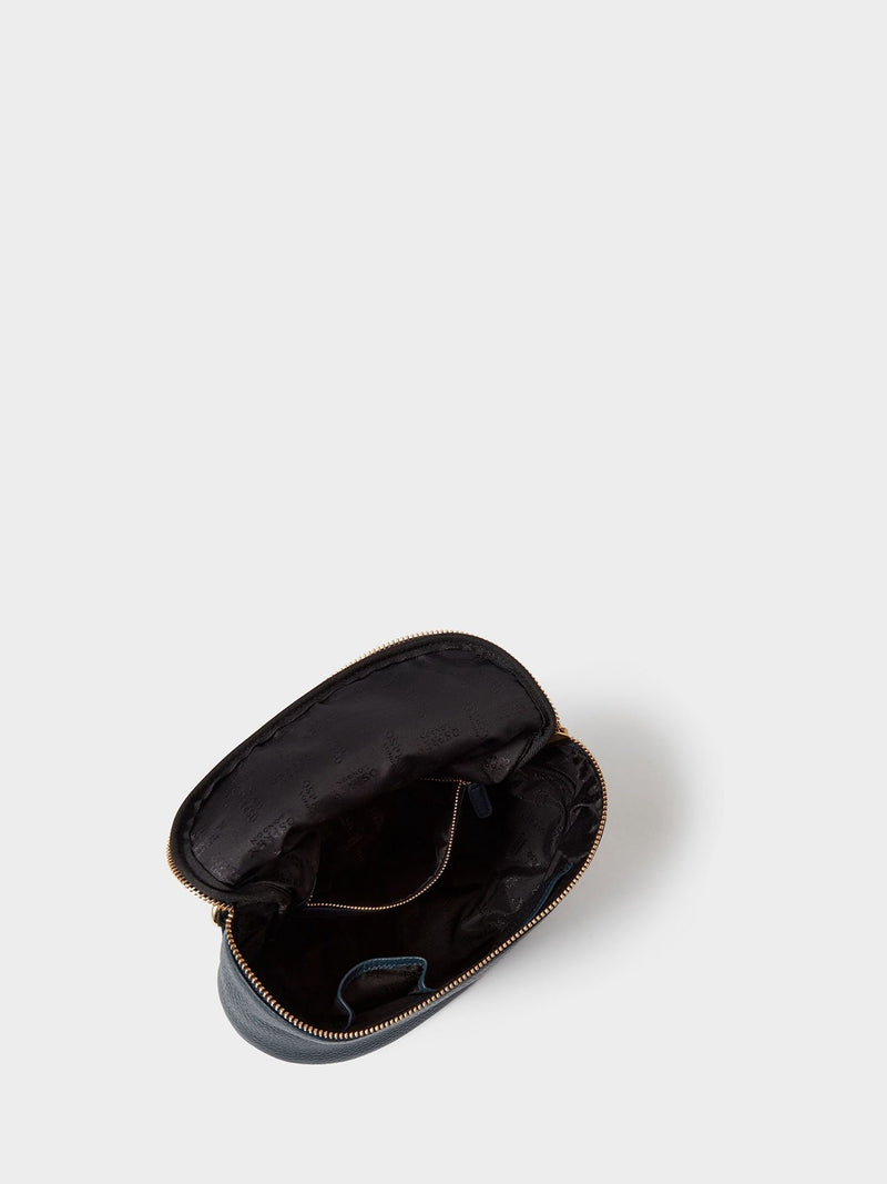 Osprey London Blue The Crumple Leather Sling Bag