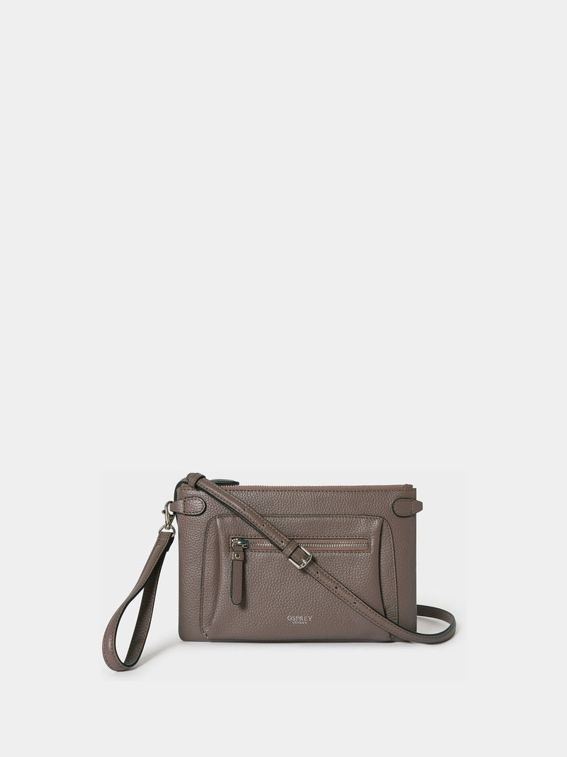 Osprey London Red The Ruby Leather Cross-Body Bag