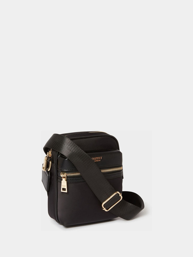 Osprey London black nylon travel bag, imported from the UK