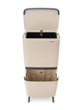 Brabantia Soft Beige SortUp Recycle Bin, imported from the UK