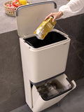 Brabantia Soft Beige SortUp Recycle Bin, imported from the UK