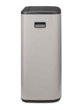 Brabantia Soft Grey Touch Bin XXL 2x30L - British product