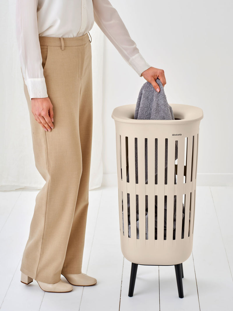 Brabantia Collect-It laundry basket black 55L (British brand)