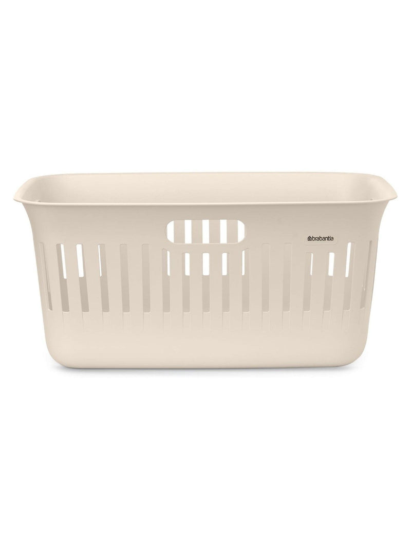 Brabantia soft beige laundry basket 40L - British product