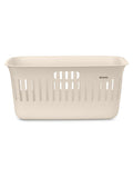 Brabantia soft beige laundry basket 40L - British product