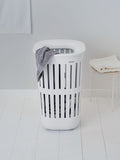 Brabantia white laundry basket 55L - British product