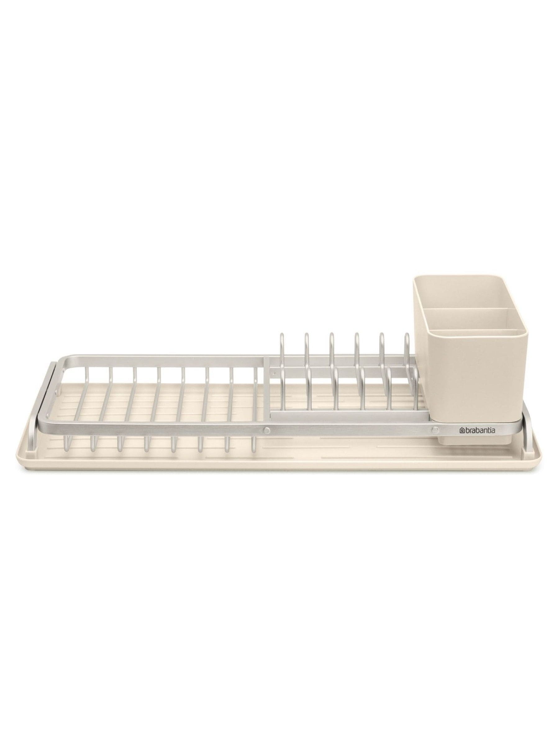 Brabantia SinkSide compact dish drying rack soft beige (British brand)