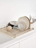 Brabantia soft beige sink side dish drying rack - British product