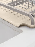 Brabantia soft beige sink side dish drying rack - British product