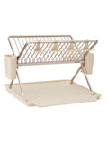 Brabantia foldable dish drying rack soft beige large (British brand)