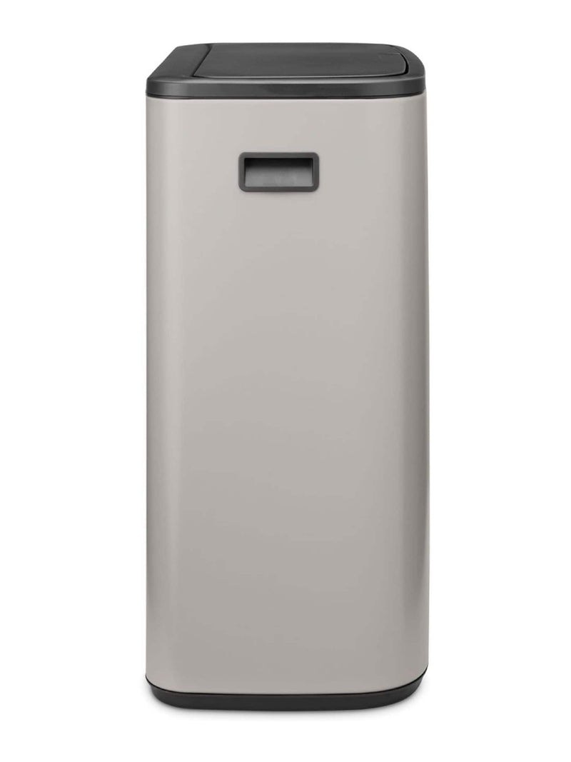 Brabantia Bo Touch Bin 60 litre soft grey, imported from the UK