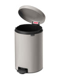 Brabantia Soft Grey NewIcon pedal bin 20L, imported from the UK