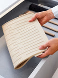 Brabantia soft beige silicone dish drying mat, UK version