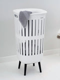 Brabantia Collect-It white laundry basket 55L - British product