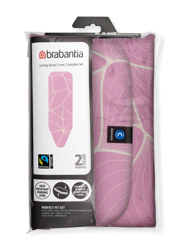 Brabantia Lilac Waves ironing board cover size C, UK version