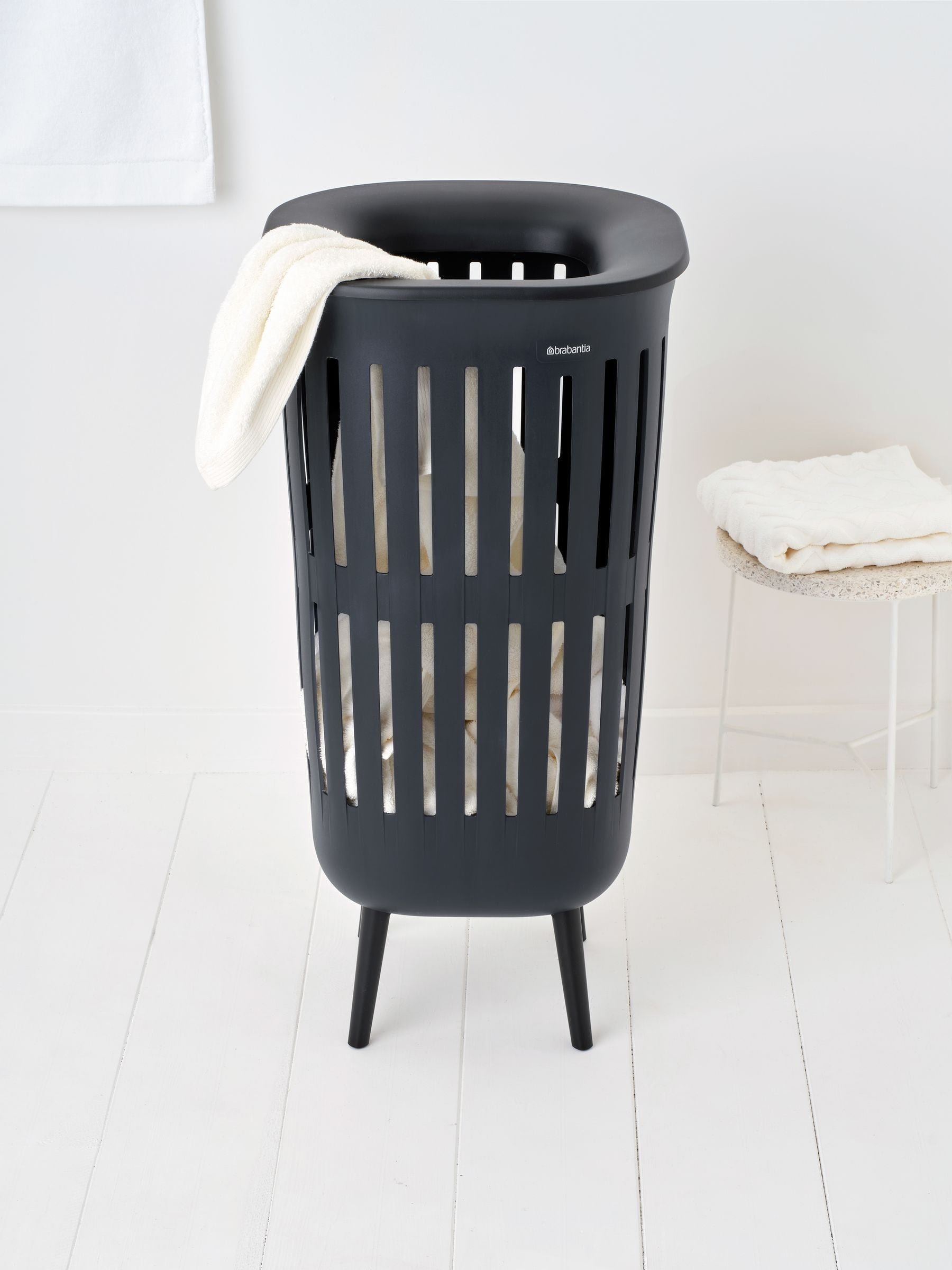 Brabantia Collect-It laundry basket black 55L (British brand)