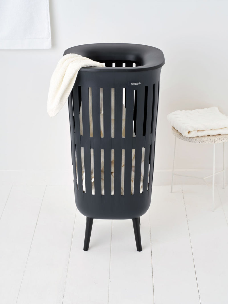 Brabantia Collect-It laundry basket black 55L (British brand)