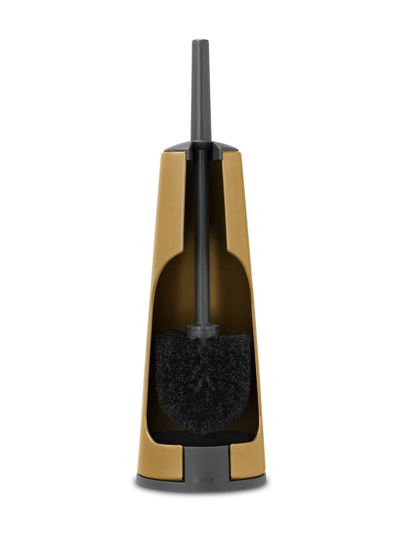 Brabantia Warm Gold ReNew Toilet Brush and Holder, imported from the UK