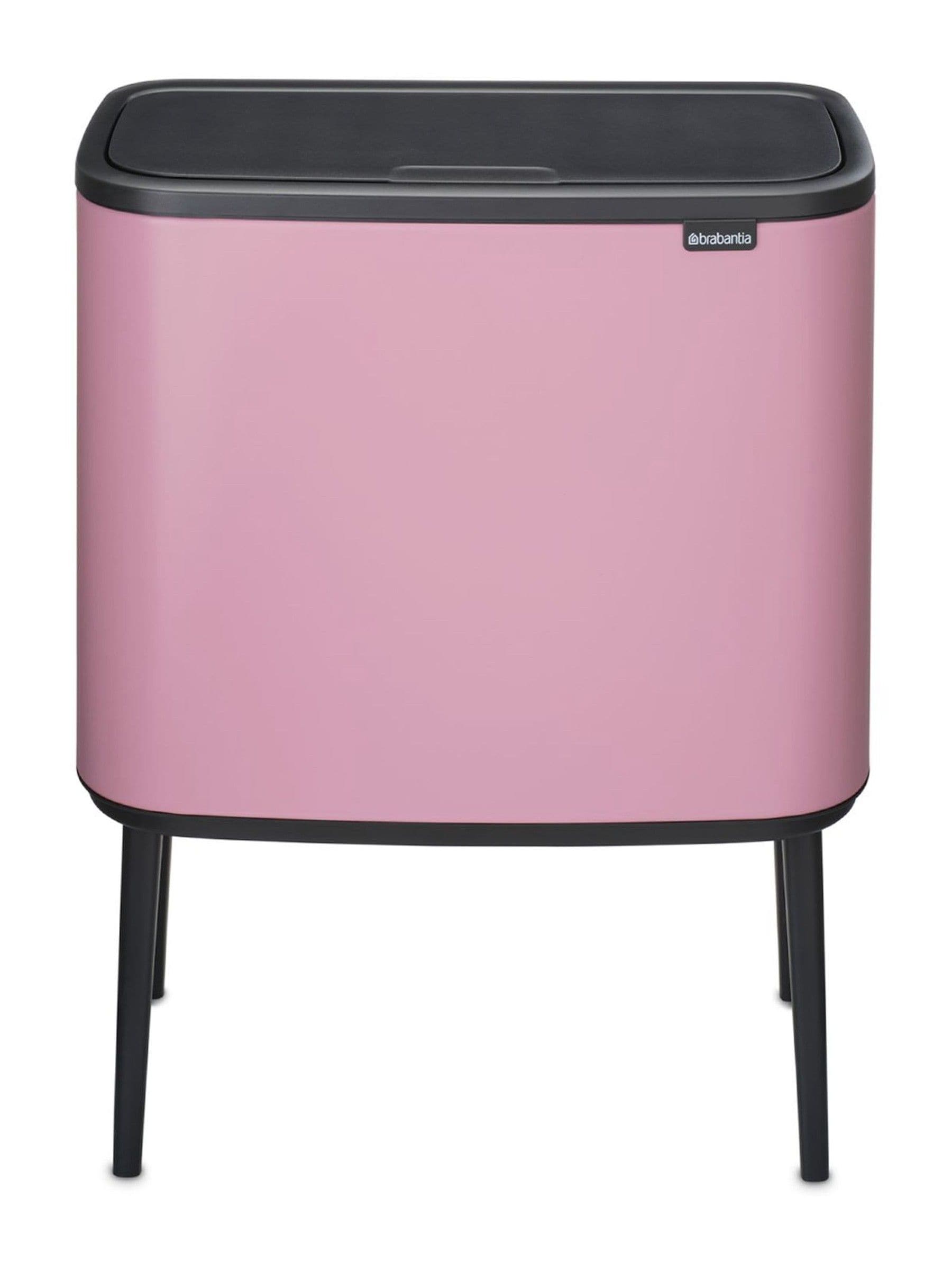 Brabantia Bo Touch Bin Lilac Pink 23+11L, UK version