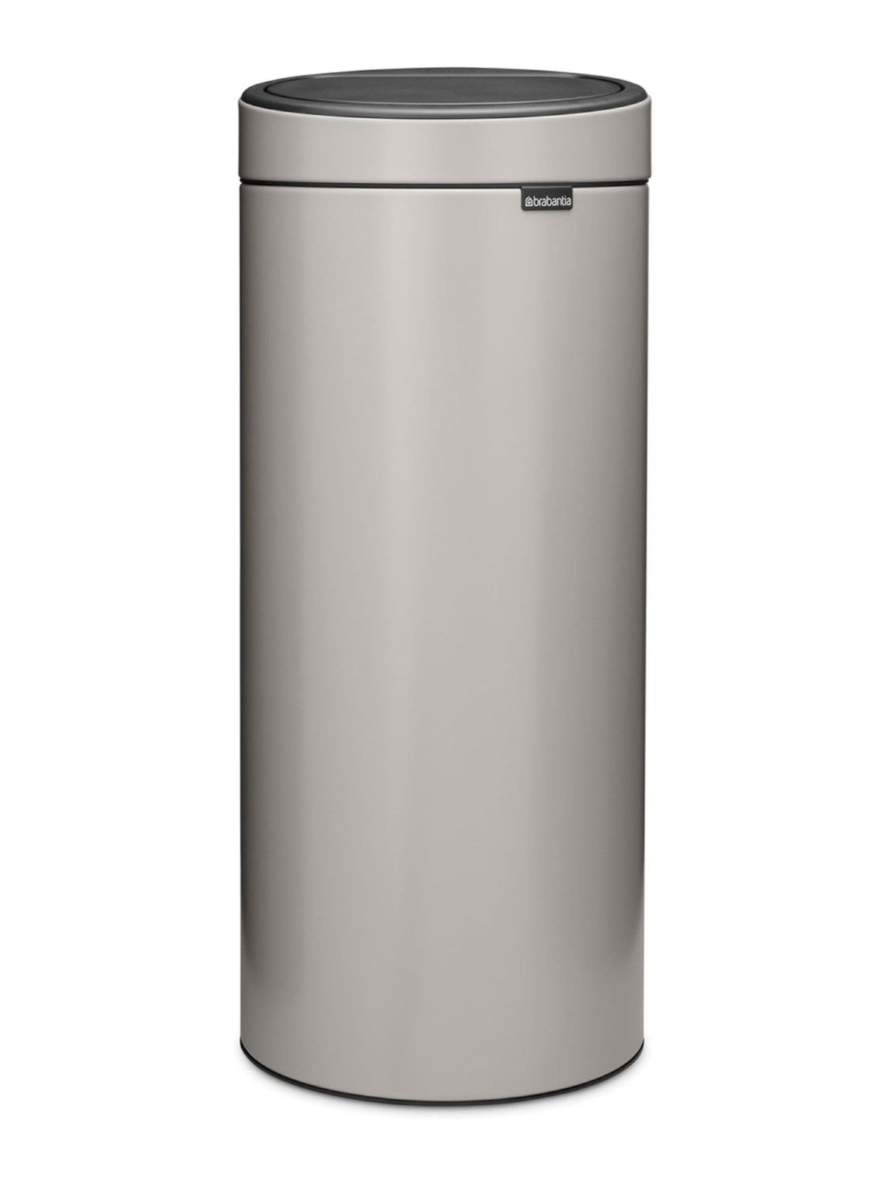 Brabantia touch bin soft grey 30 litre (British brand)