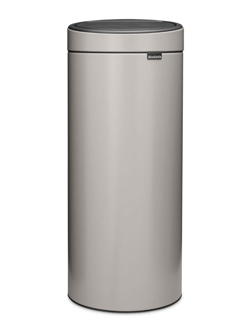 Brabantia touch bin soft grey 30 litre (British brand)