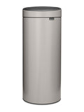 Brabantia touch bin soft grey 30 litre (British brand)