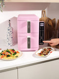 Salter VertiCook stackable air fryer 9L pink, imported from the UK