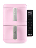 Salter VertiCook stackable air fryer 9L pink, imported from the UK