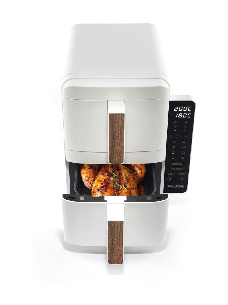 Salter black Toronto stackable air fryer 9L, UK version