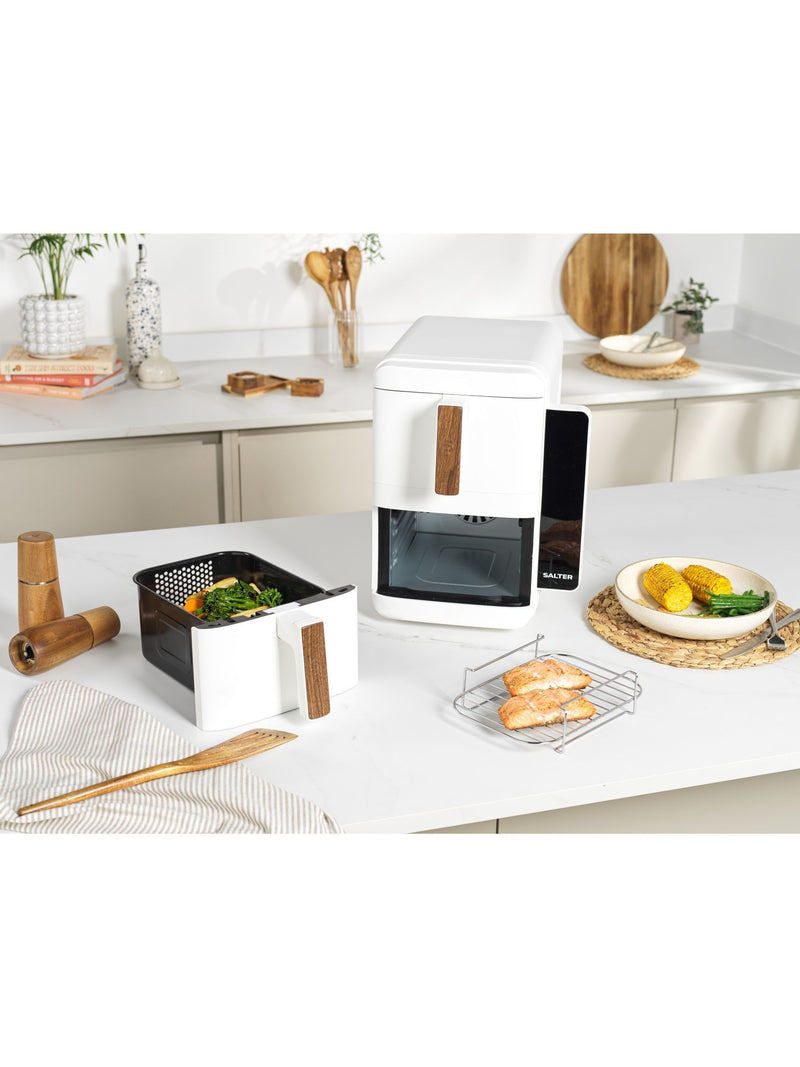 Salter black Toronto stackable air fryer 9L, UK version