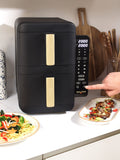 Salter Black Alchemy stackable air fryer 9L (British brand)