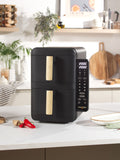 Salter Black Alchemy stackable air fryer 9L (British brand)