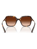 Swarovski Irregular sunglasses Havana frame brown gradient lenses, UK version