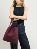 NAGHEDI Black Medium Nomad Hobo Bag