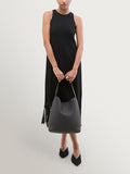 NAGHEDI Black Medium Nomad Hobo Bag