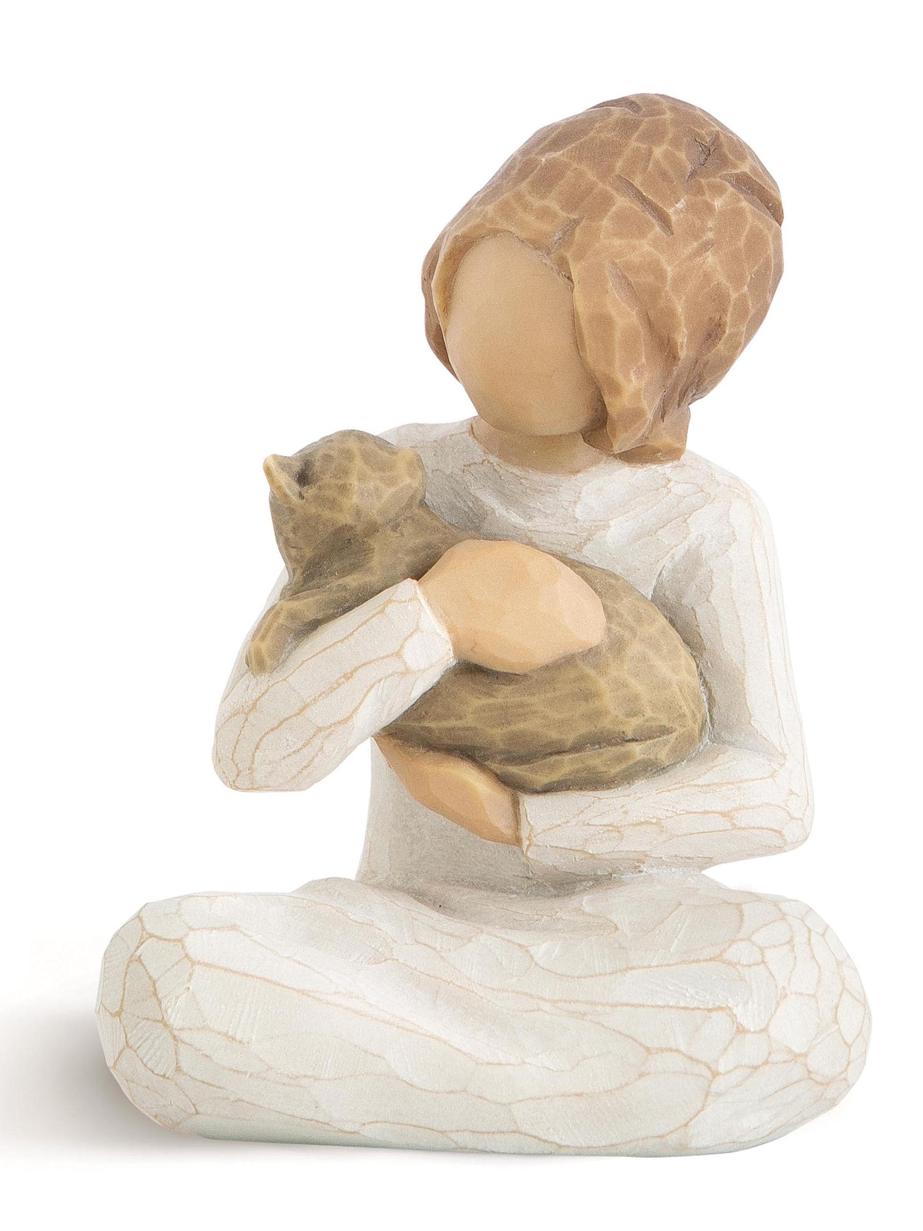 Willow Tree Off White Kindness Girl figurine cast stone (British brand)