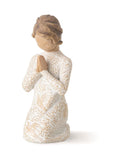 Willow Tree prayer figurine off white 10cm, imported from the UK