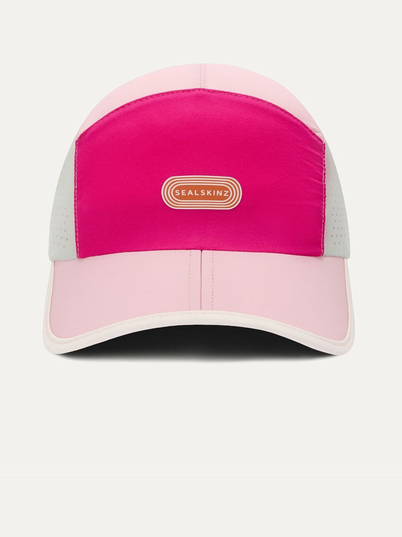 Sealskinz pink running cap ultra lightweight foldable, imported from the UK