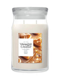 Yankee Candle Caramel Kiss medium jar 2-wick candle - British product